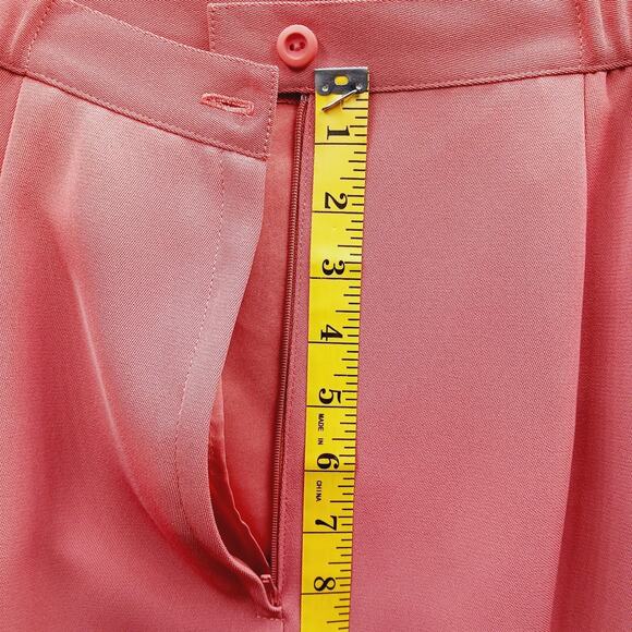 Skirt Pencil Size 8 Peach Minimalist Office Siren Quiet Luxury Capsule Wardrobe - Picture 5 of 12